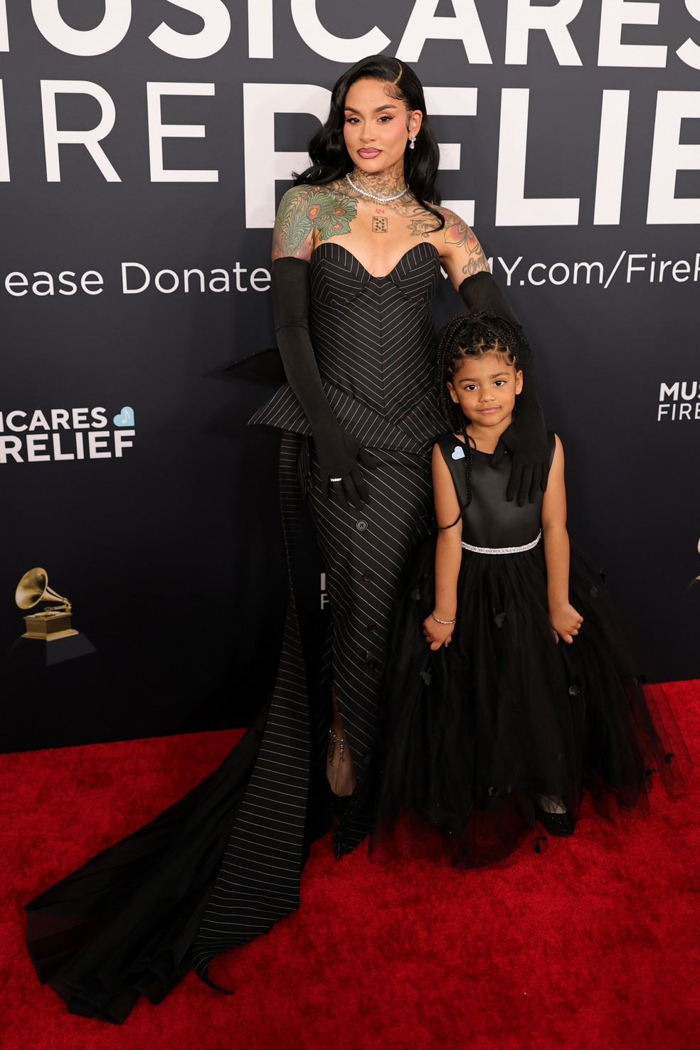 Grammy 2025: as crianças que encantaram no tapete vermelho