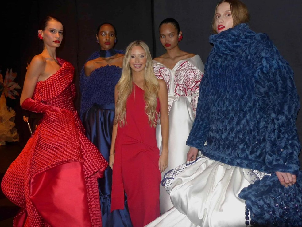 Desfile da coleção "De tanto pensar, senti", de Duda Alves — Foto: Acervo Pessoal