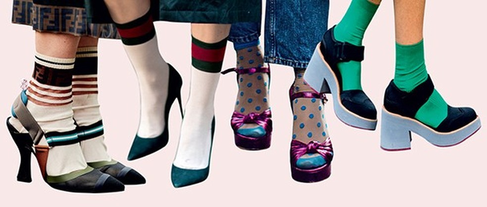 Nem precisa se preocupar em combinar todos os tons da roupa, tá?  — Foto: Glamour