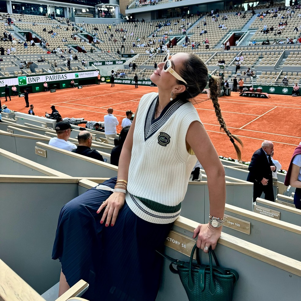 Essa peça foi a queridinha das fashionistas em Roland Garros