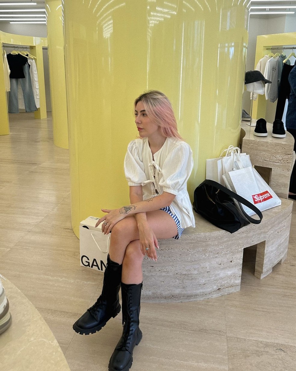 Looks com mangas bufantes — Foto: @nanaths