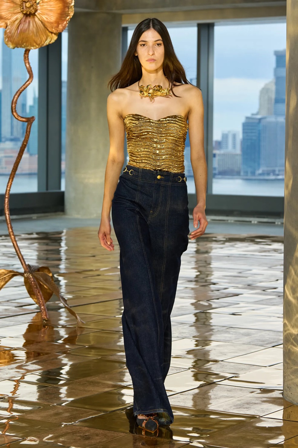 NYFW: Ulla Johnson outono-inverno 2025/26 — Foto: Spotlight Launchmetrics