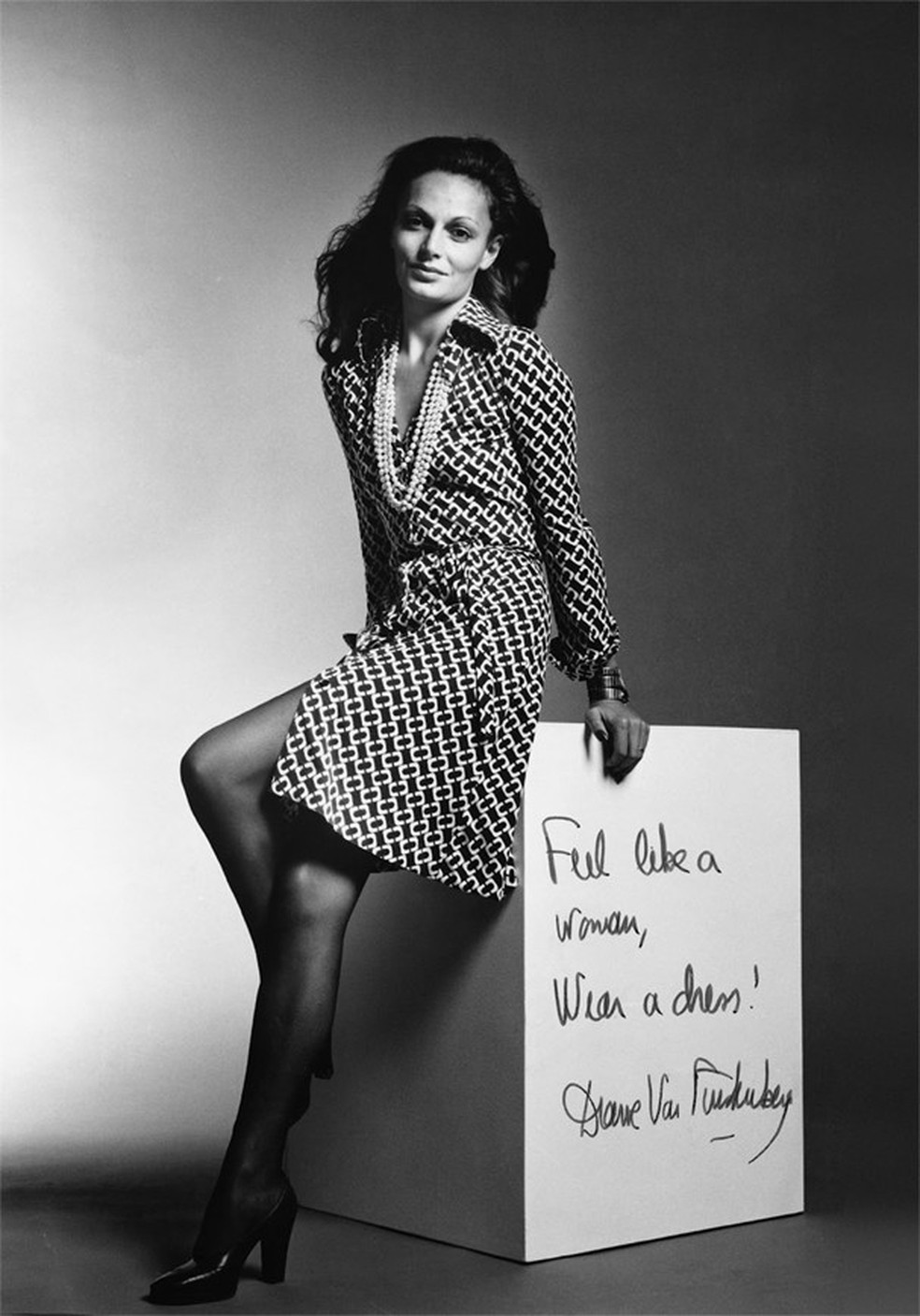 Diane Von Furstenberg faz parte da realeza da moda (Foto: Reprodução) — Foto: Glamour