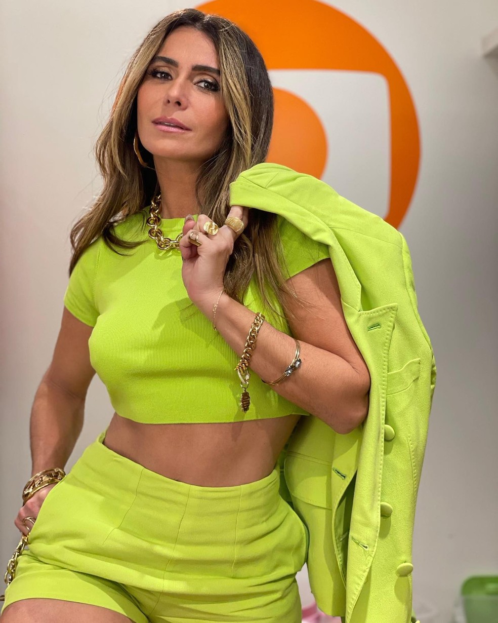 Giovanna Antonelli removeu as próteses em 2022 — Foto: Instagram @giovannaantonelli
