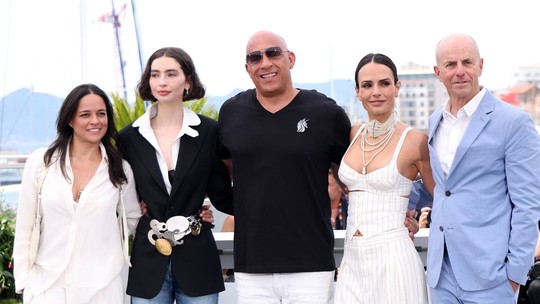 Elenco de 'Velozes e Furiosos' se reúne no Festival de Cannes