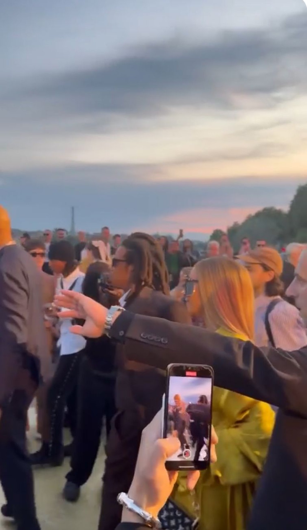 Beyoncé e Jay Z são grandes destaques no desfile da Louis Vuitton