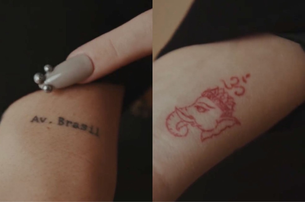 Mel Maia mostra tatuagens — Foto: Glamour