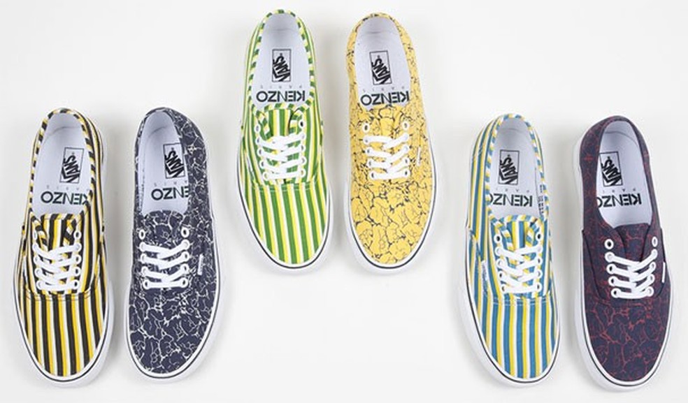 Kenzo em nova cole o para Vans
