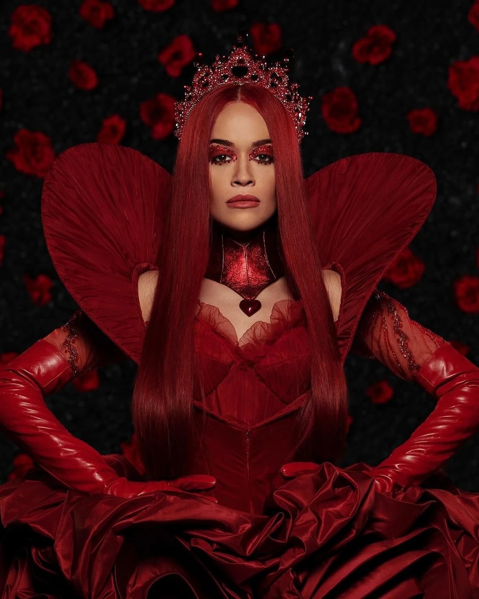 Rainha de Copas, personagem de Rita Ora — Foto: Reprodução
