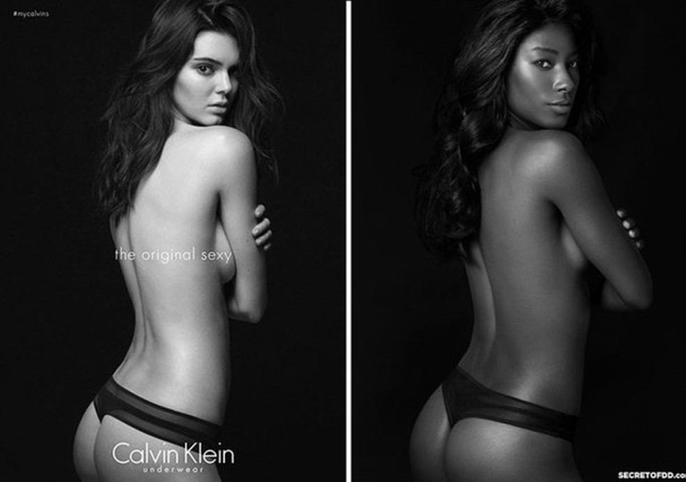 Kendall Jenner e Deddeh Howard (Foto: Reprodução) — Foto: Glamour