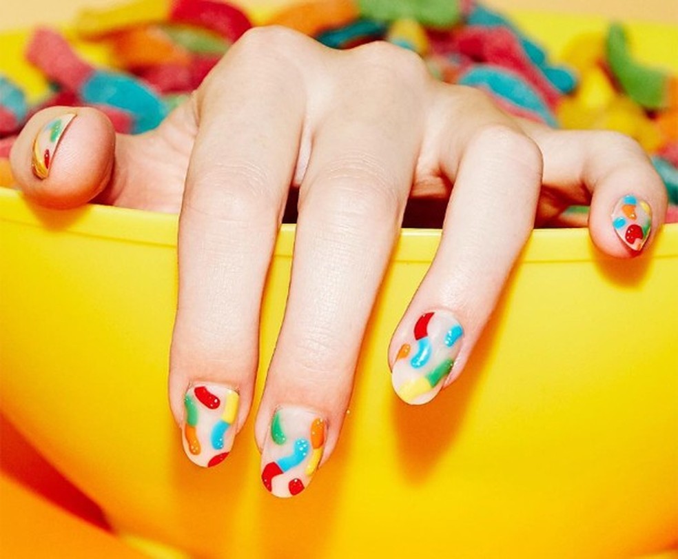 Unhas decoradas (Foto: Instagram/Reprodução) — Foto: Glamour