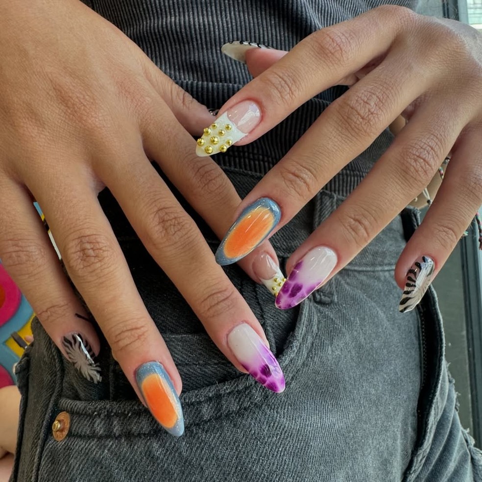 9 tendências de unhas que vão dominar o seu feed em 2025 — Foto: Reprodução/Instagram
