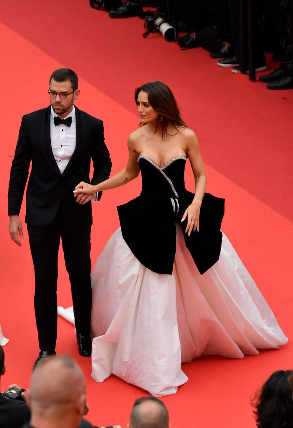 Rafa Kalimann e Antonio Bernardo Palhares em Cannes — Foto: Getty Images