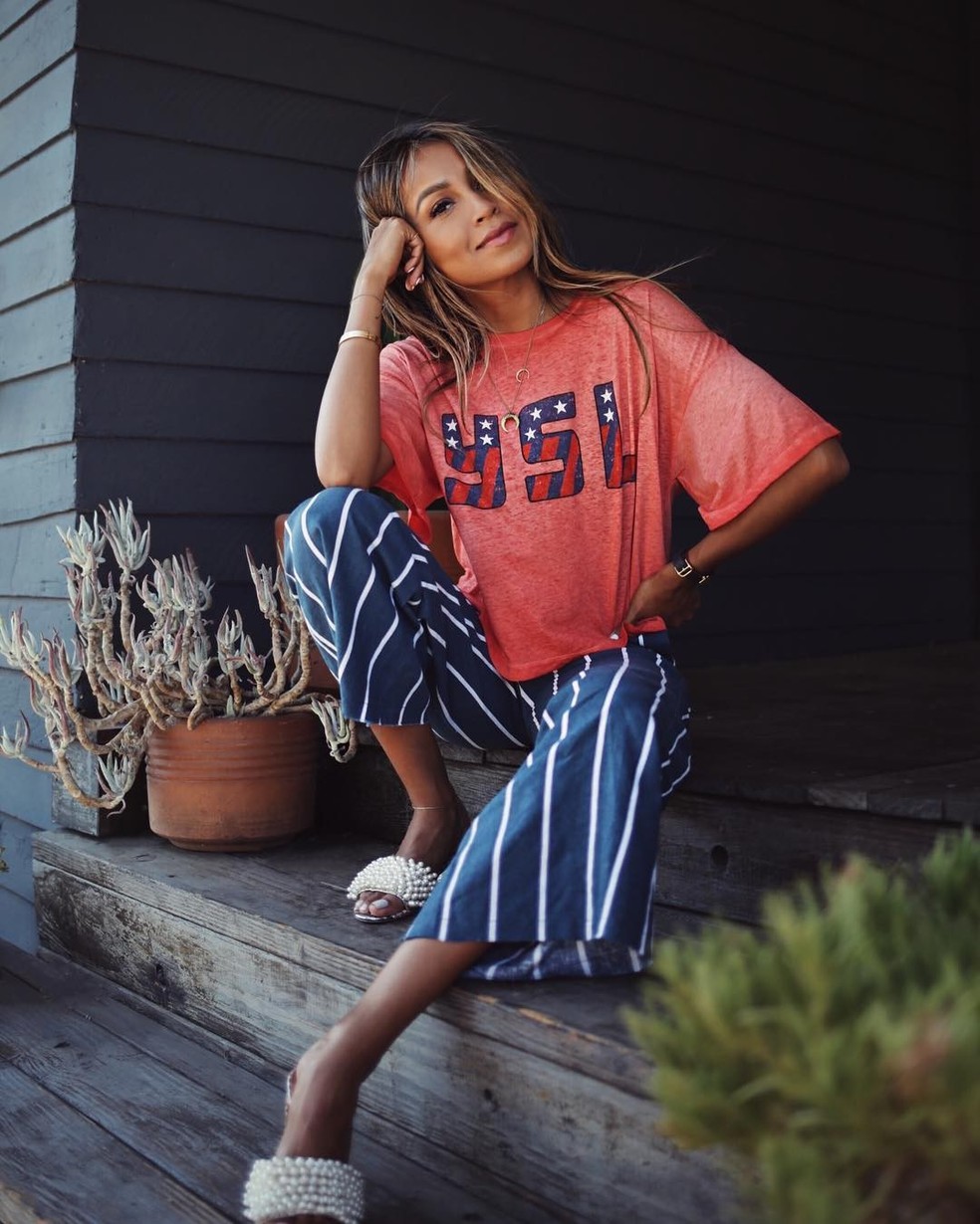 Listras "pijaminha" (Foto: Instagram/Reprodução) — Foto: Glamour