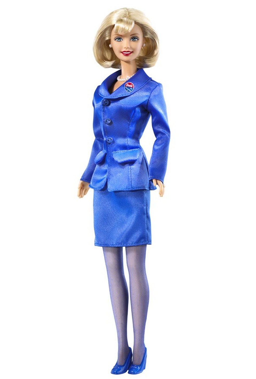 Olha a Barbie presidente que amor! Surgiu em 1992 (Foto: Divulgação) — Foto: Glamour
