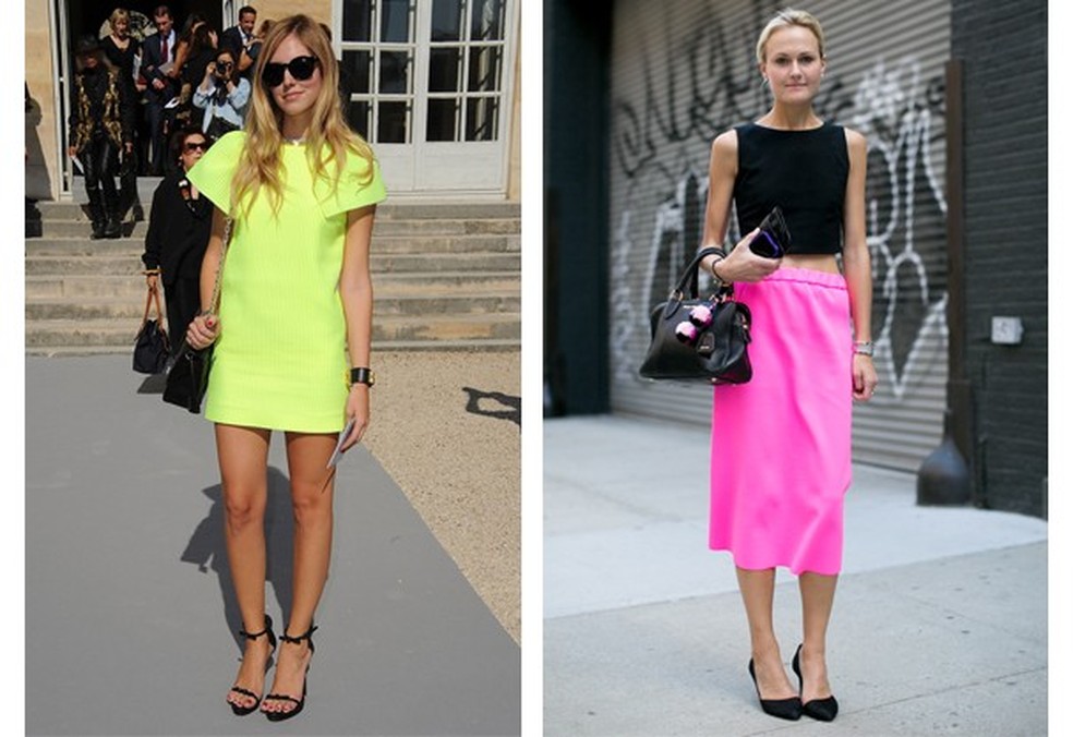Neon pra usar já! (Foto: Imaxtree e Getty Images) — Foto: Glamour