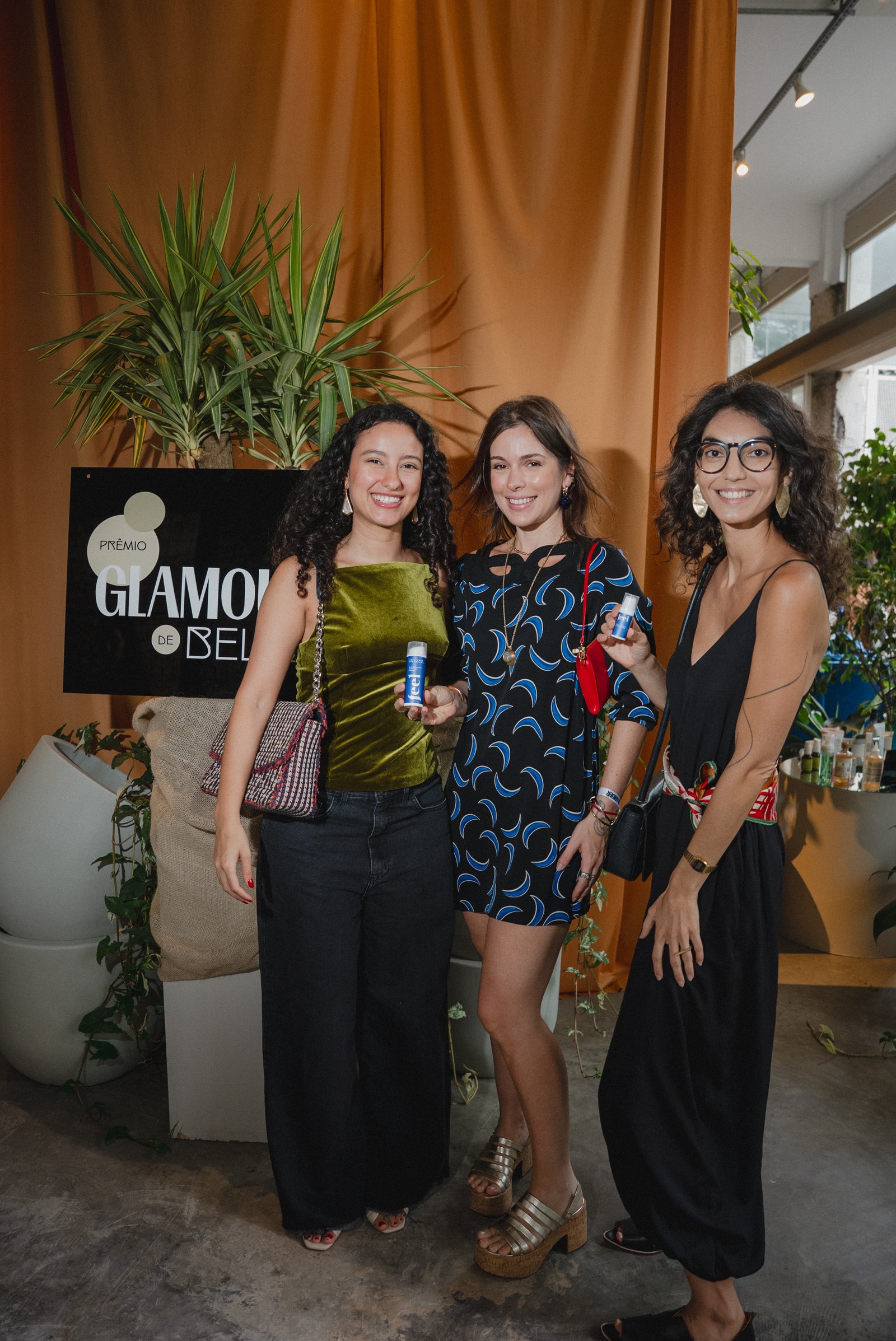 Beatriz Azevedo, Marina Ratton e Fernanda Machado — Foto: glamour