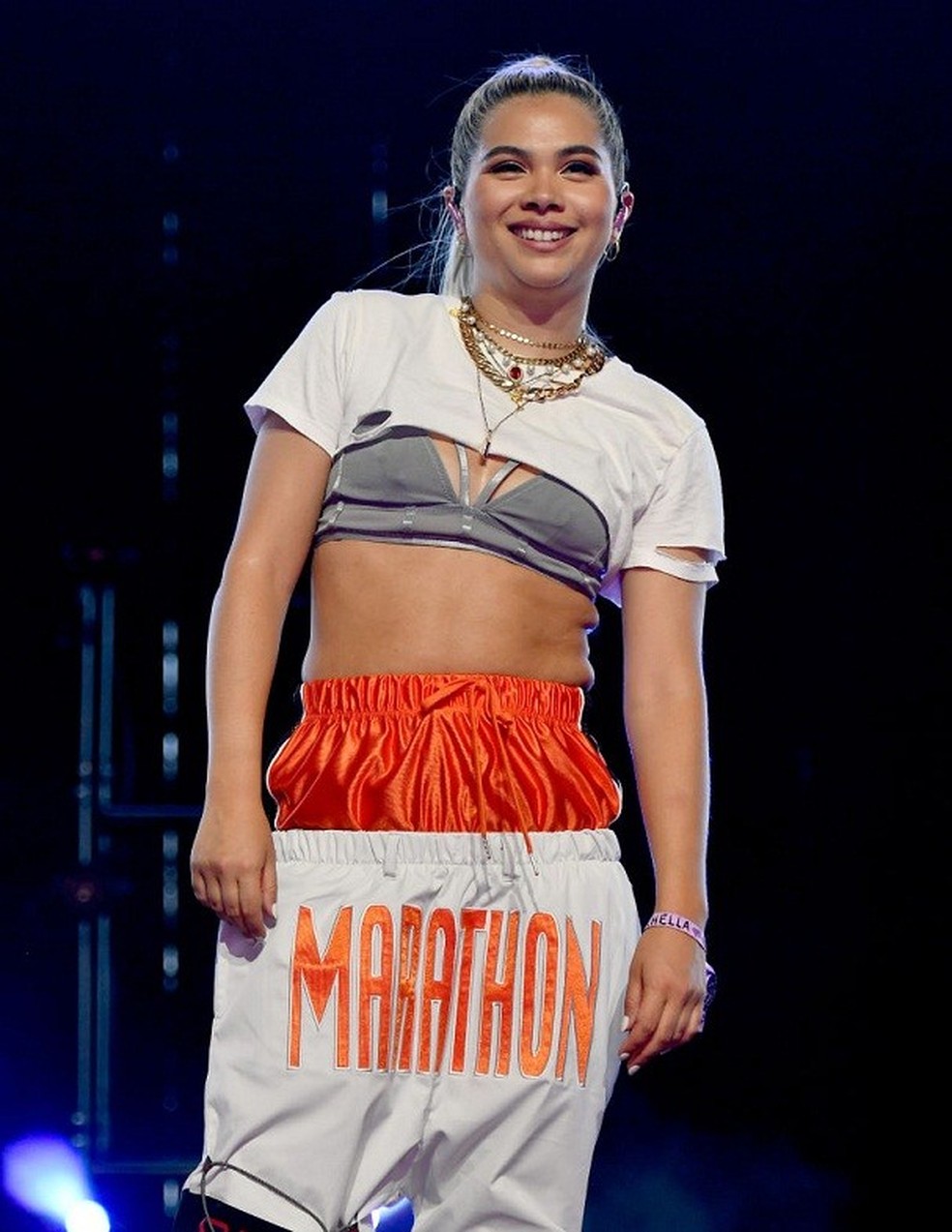 Hayley Kiyoko no Coachella 2018 (Foto: Getty Images) — Foto: Glamour