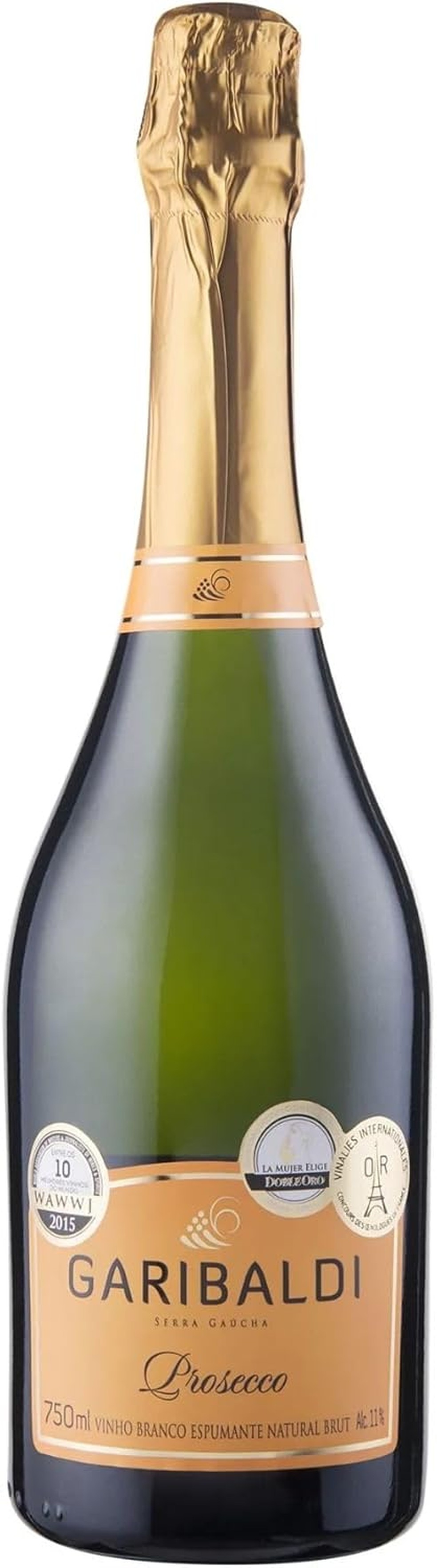 Garibaldi Espumante Prosecco — Foto: Divulgação