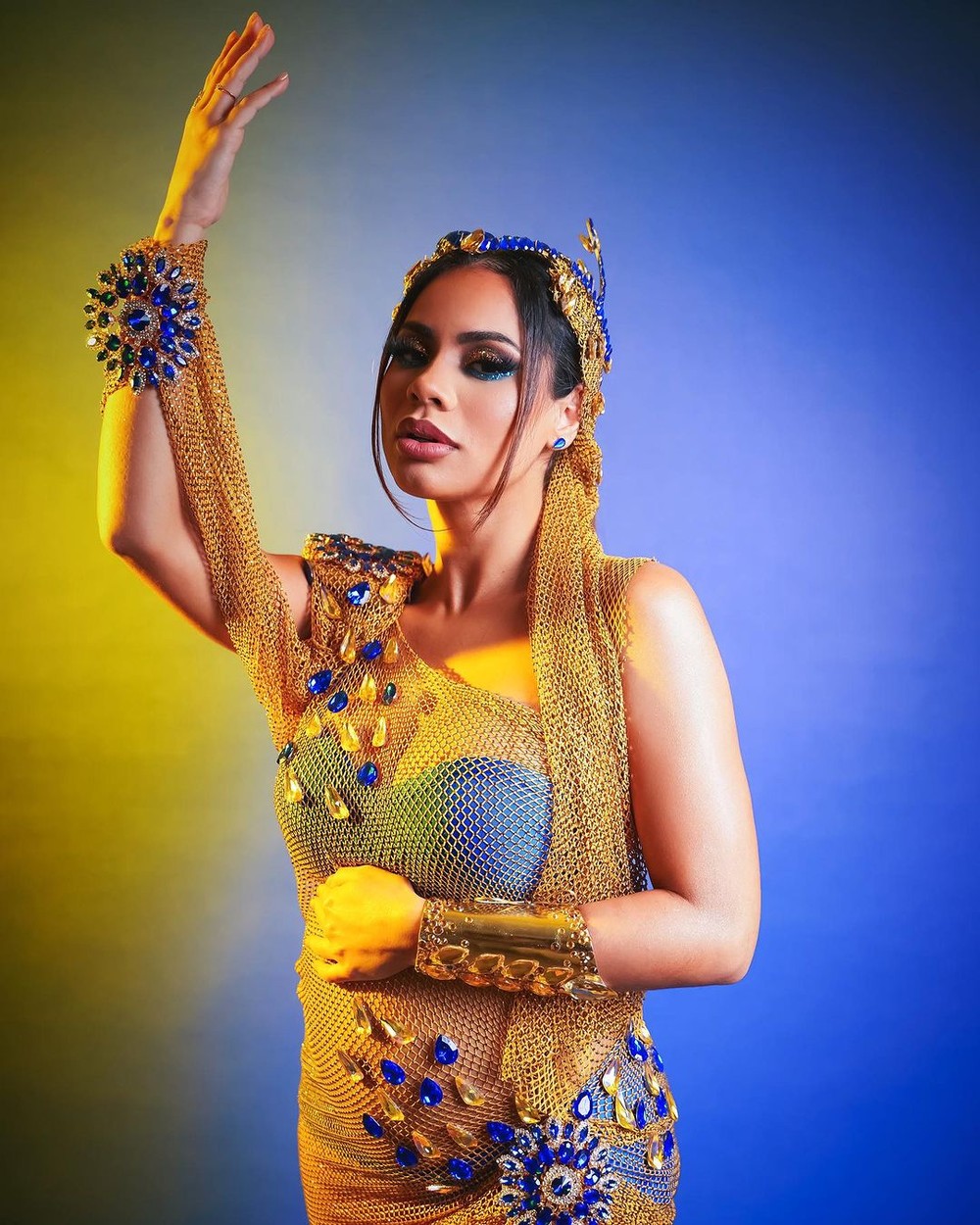 Grávida, Lexa exibe barrigão no minidesfile da Unidos da Tijuca: 'Minha ...