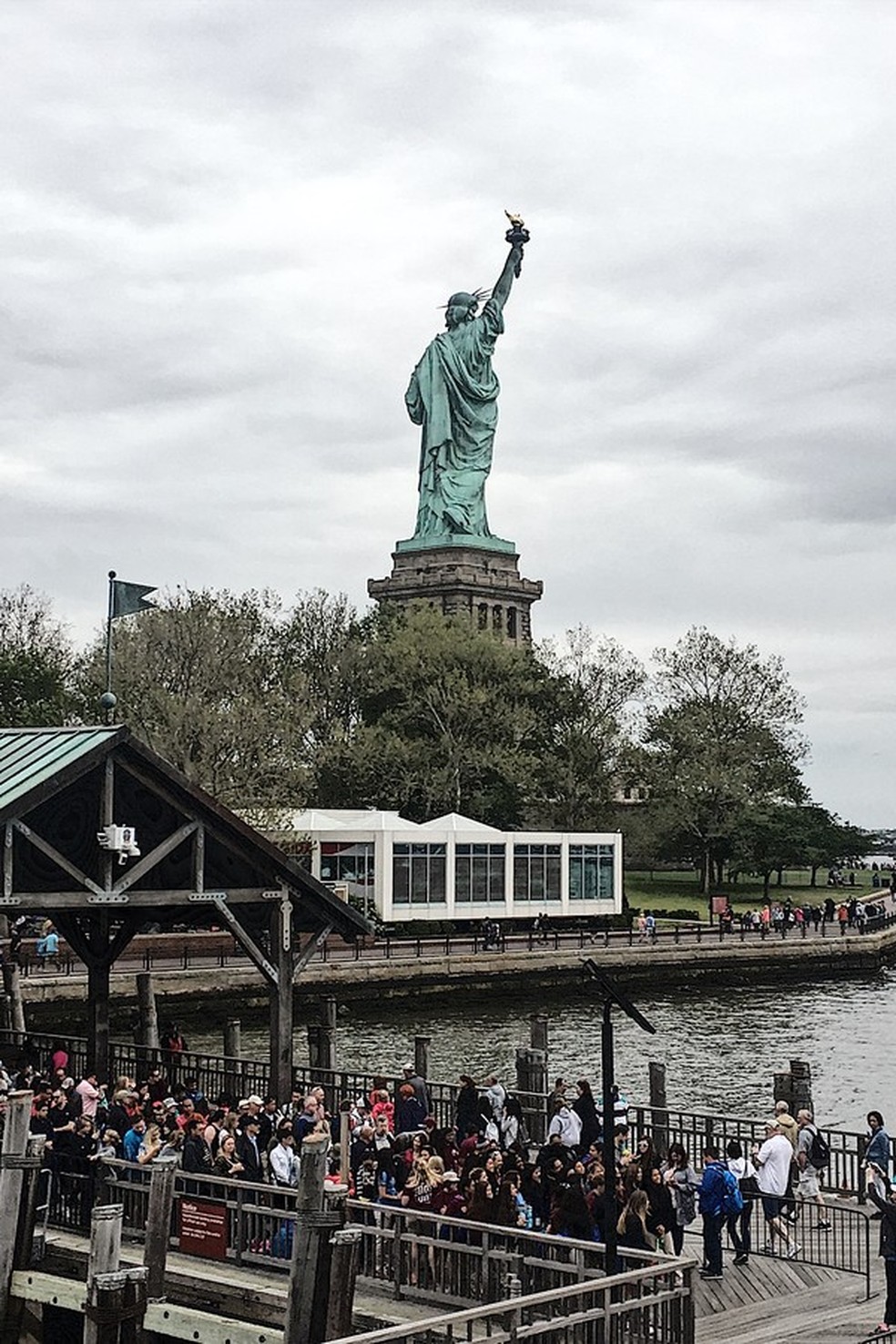 Estátua da Liberdade (Foto: Behind The Scenes NYC) — Foto: Glamour