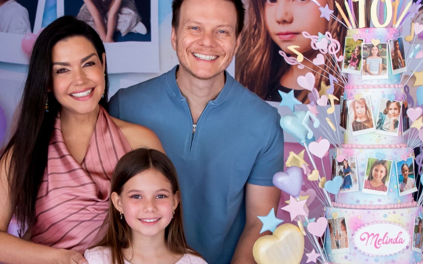 Thais Fersoza celebra os 10 anos de Melinda com festa inesquecível
