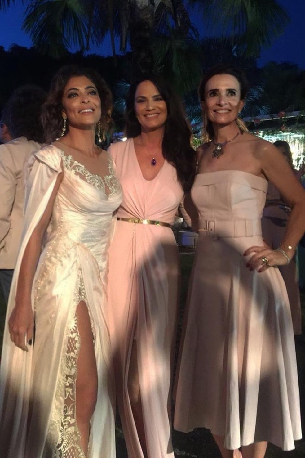 Juliana Paes, Luiza Brunet e Andrea Natal (Foto: Instagram/Reprodução) — Foto: Glamour
