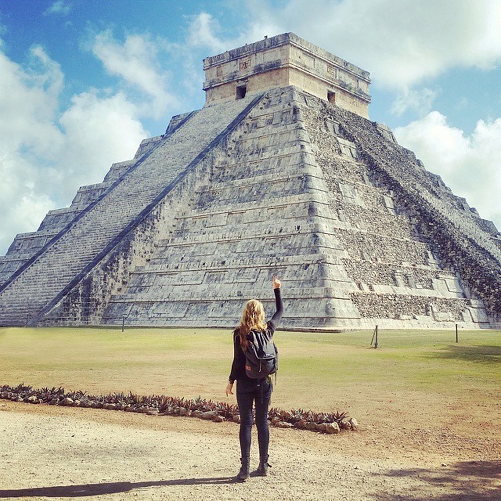 Chichén Itzá, no México (Foto: Reprodução/ Instagram) — Foto: Glamour