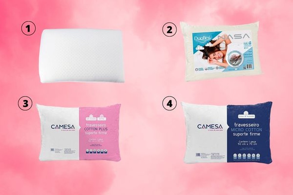 Guia de travesseiros Glamour — Foto: Glamour