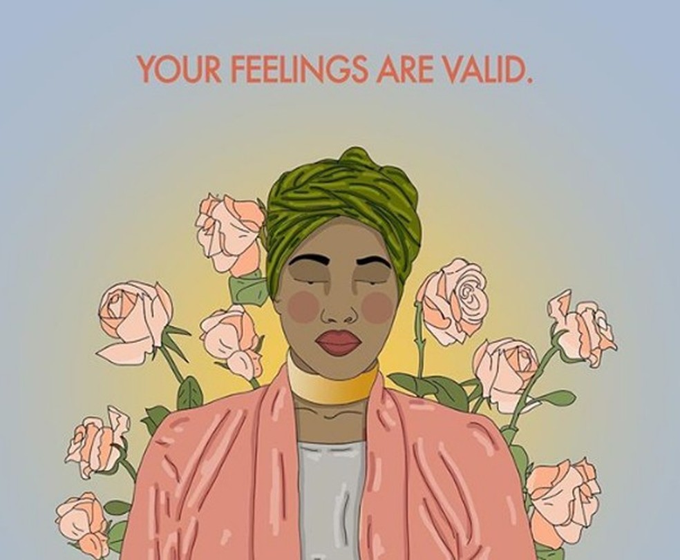 Violência contra a mulher: como superar? (Foto: Recipes For Self Love/Instagram) — Foto: Glamour