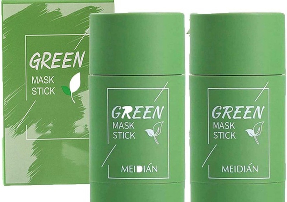 Máscaras em barra de limpeza profunda de chá verde (Foto: Divulgação) — Foto: Glamour