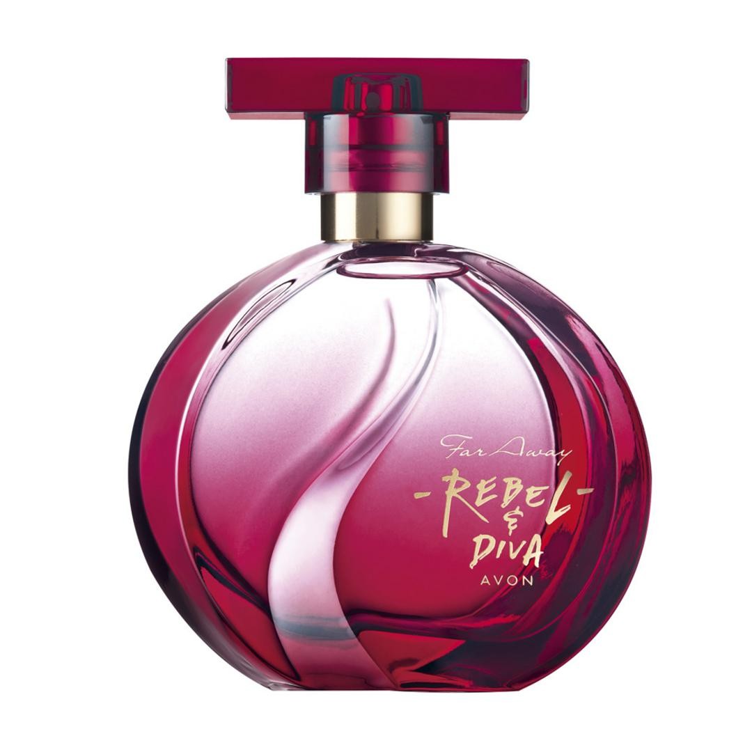 Deo Parfum Far Away Rebel e Diva, Avon, R$ 65