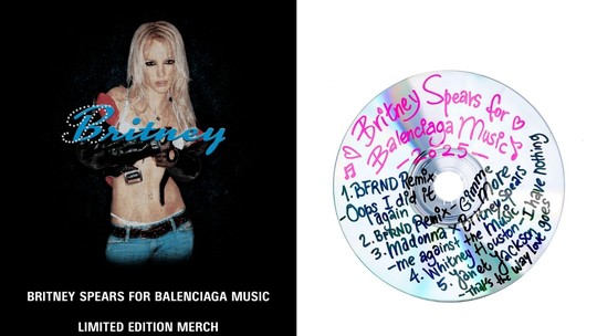 Britney Spears assina collab inédita com a Balenciaga na despedida de Demna