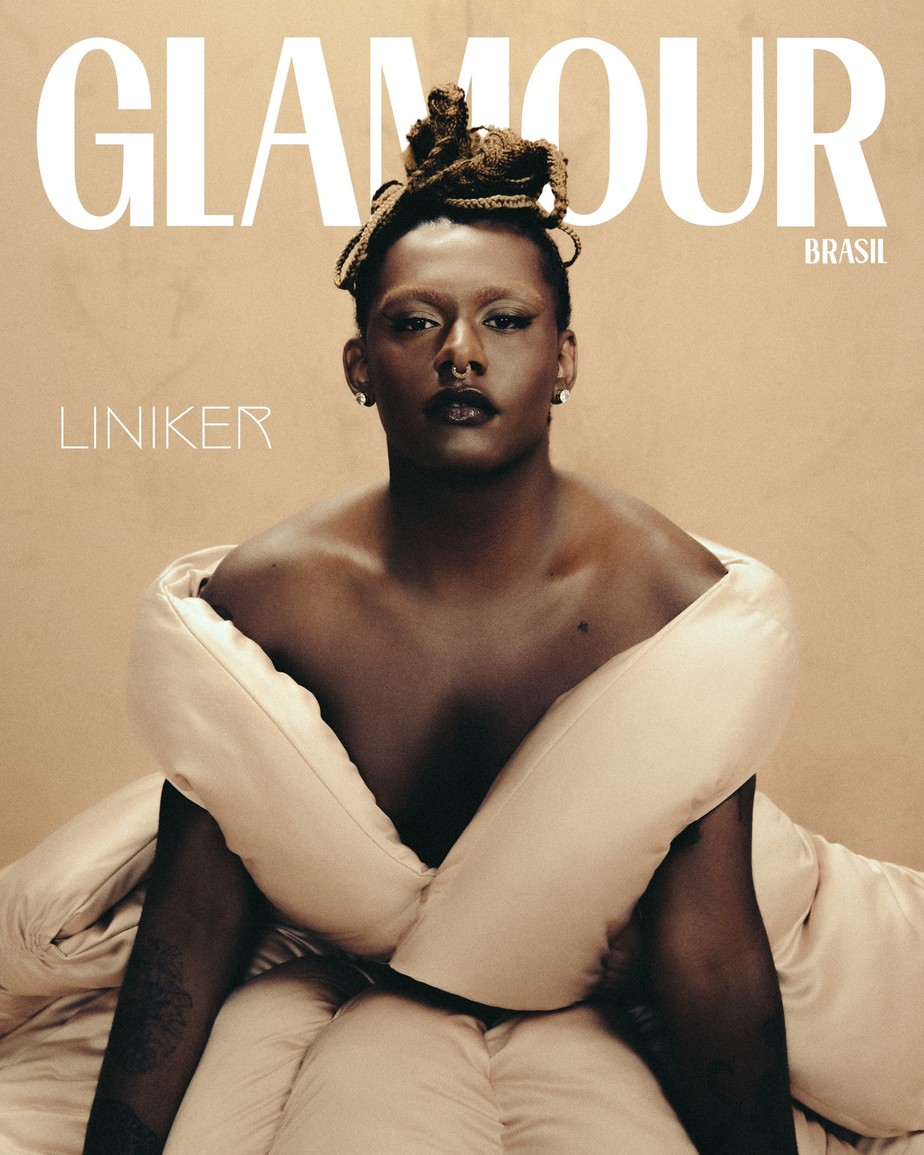 Liniker é capa da Glamour de maio