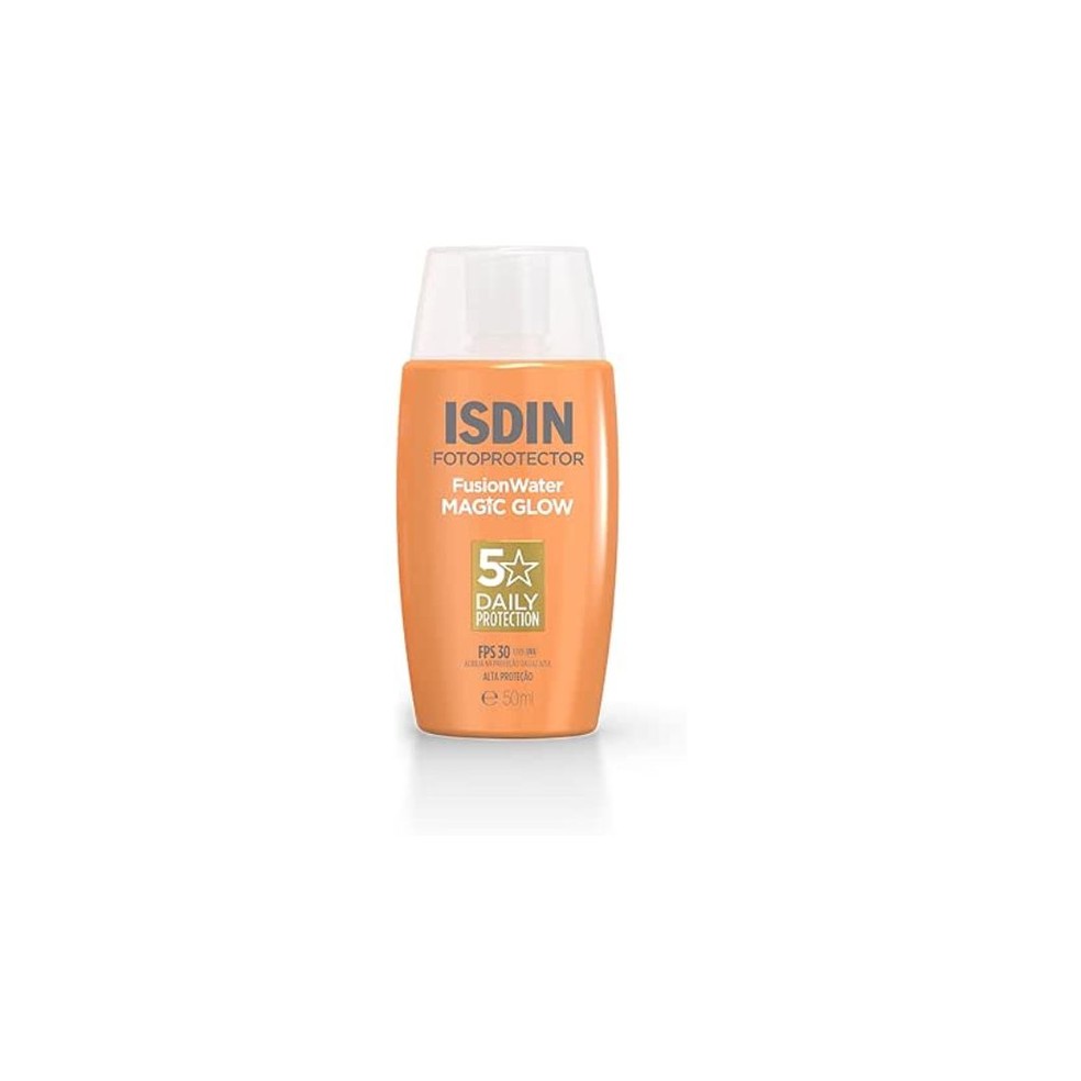 Protetor Solar Facial, Fusion Water Magic Glow, FPS 30, ISDIN — Foto: Reprodução