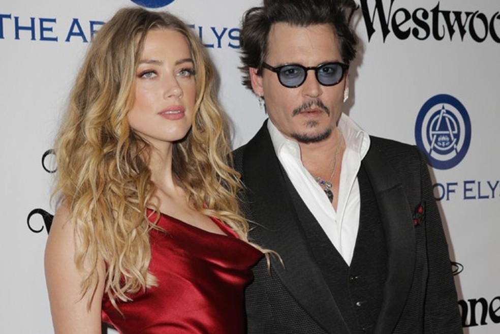 Johnny Depp e Amber Heard (Foto: Getty Images) — Foto: Glamour