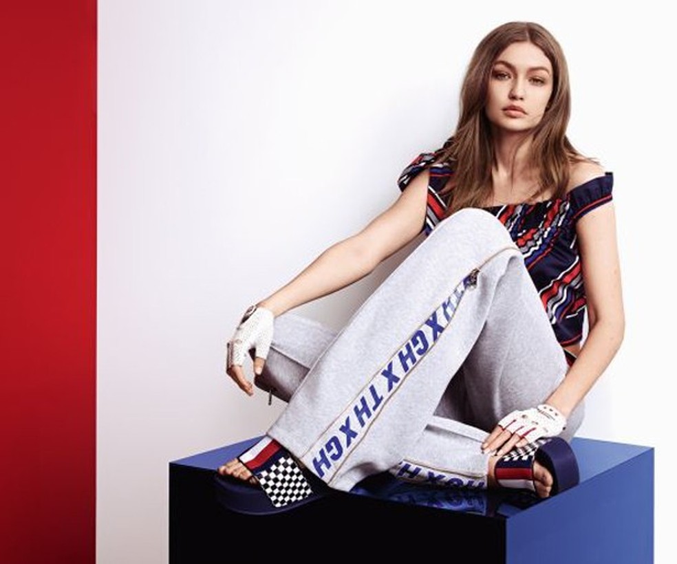 Tommy x Gigi (Foto: Divulgação) — Foto: Glamour