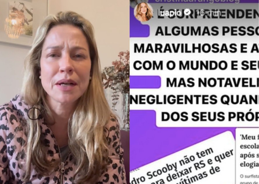 Luana Piovani Reposta Mensagem De Internauta Que Critica Postura De Scooby Pessoas São 5657