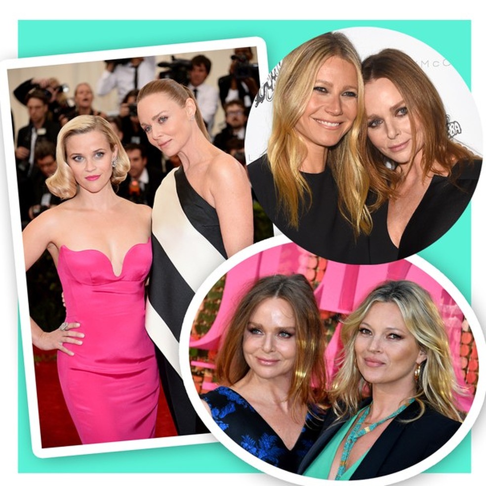 Na lista de clientes (e amigas) de Stella, nomes como Reese Witherspoon, Gwyneth Paltrow e Kate Moss (Foto: Getty Images) — Foto: Glamour
