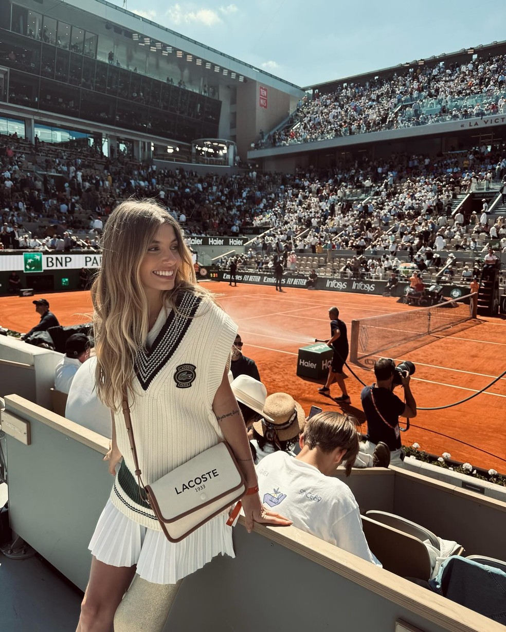 Essa peça foi a queridinha das fashionistas em Roland Garros