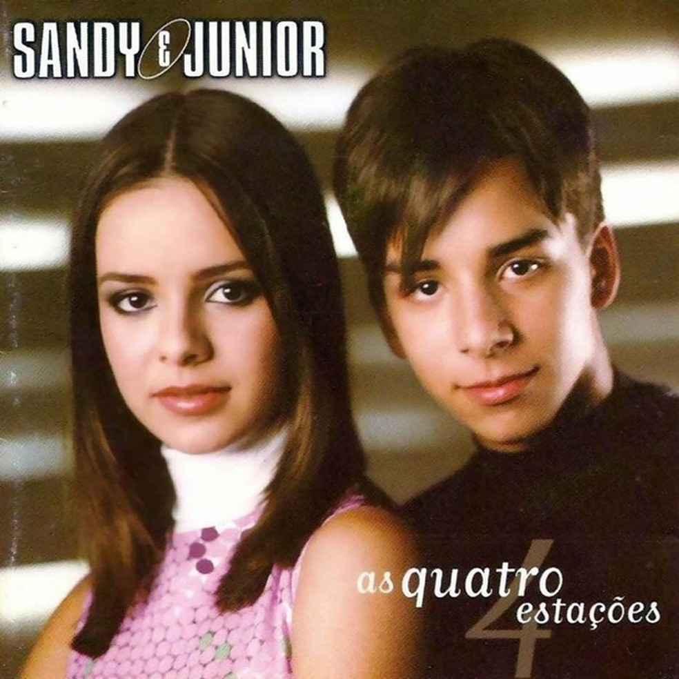 Sandy & Junior, álbum As Quatro Estações, de 1999 (Foto: Reprodução) — Foto: Glamour