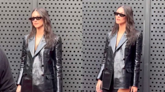 Vittoria Ceretti concentra flashes em nova aparição na semana de moda de Milão