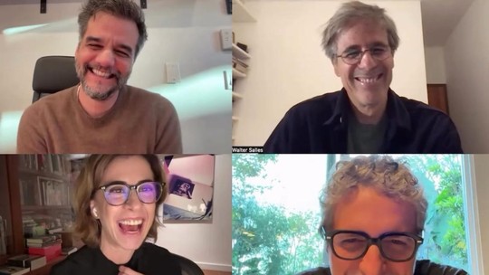 Wagner Moura e Kleber Mendonça Filho se reúnem com Fernanda Torres e Walter Salles em conversa sobre cinema nacional