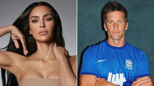 Kim Kardashian fala sobre rumores de namoro com Tom Brady: "Ele me lembra muito meu padrasto agora"
