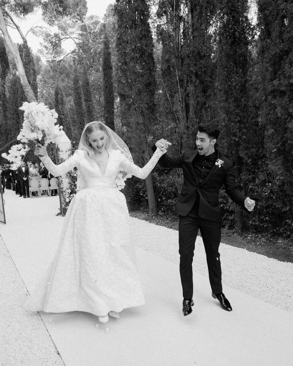 Joe Jonas e Sophie Turner se casam em Paris, também em 2019 — Foto: Instagram