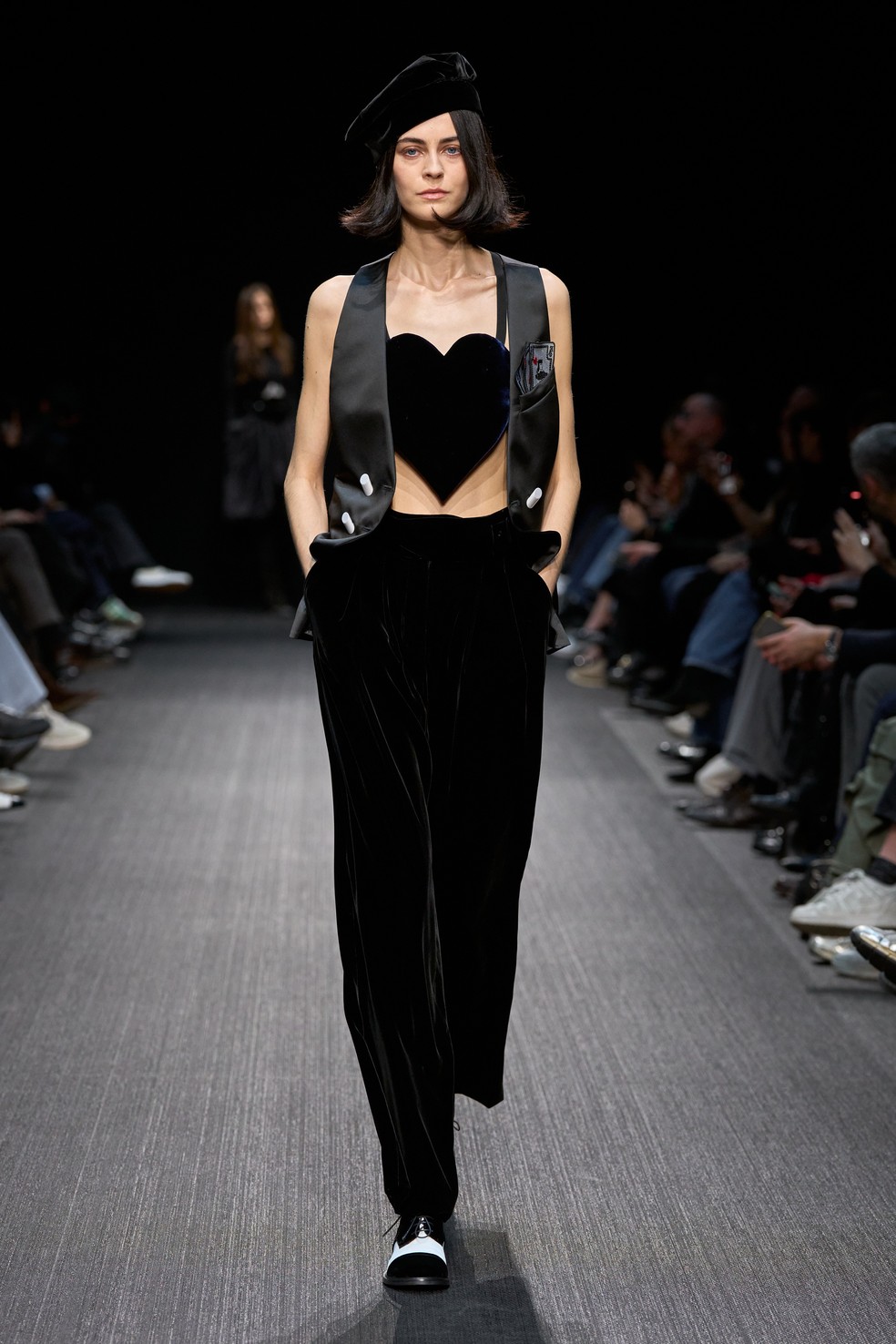 MFW: desfile Emporio Armani outono-inverno 2026 — Foto: Spotlight Launchmetrics