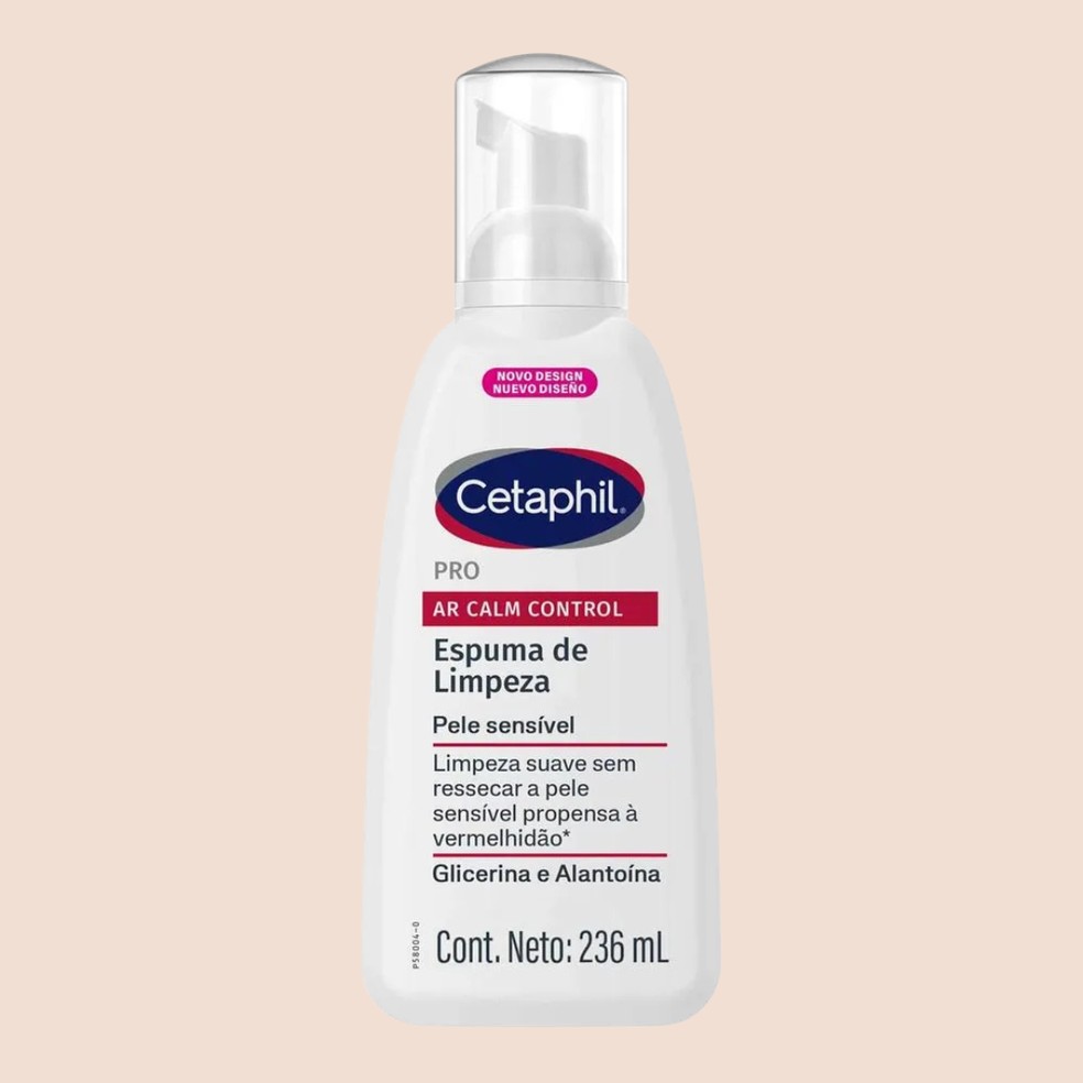 Espuma de limpeza facial Pro Ar Calm Control, Cetaphil (R$ 89,90) — Foto: Divulgação