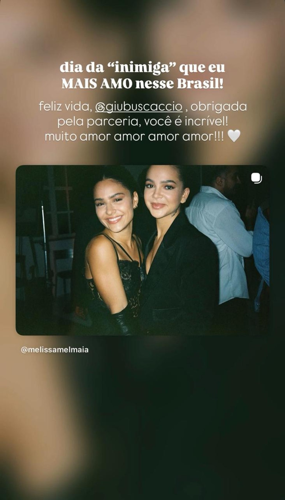 Irmãs em cena, Mel Maia celebra aniversário de Giullia Buscaccio com ...