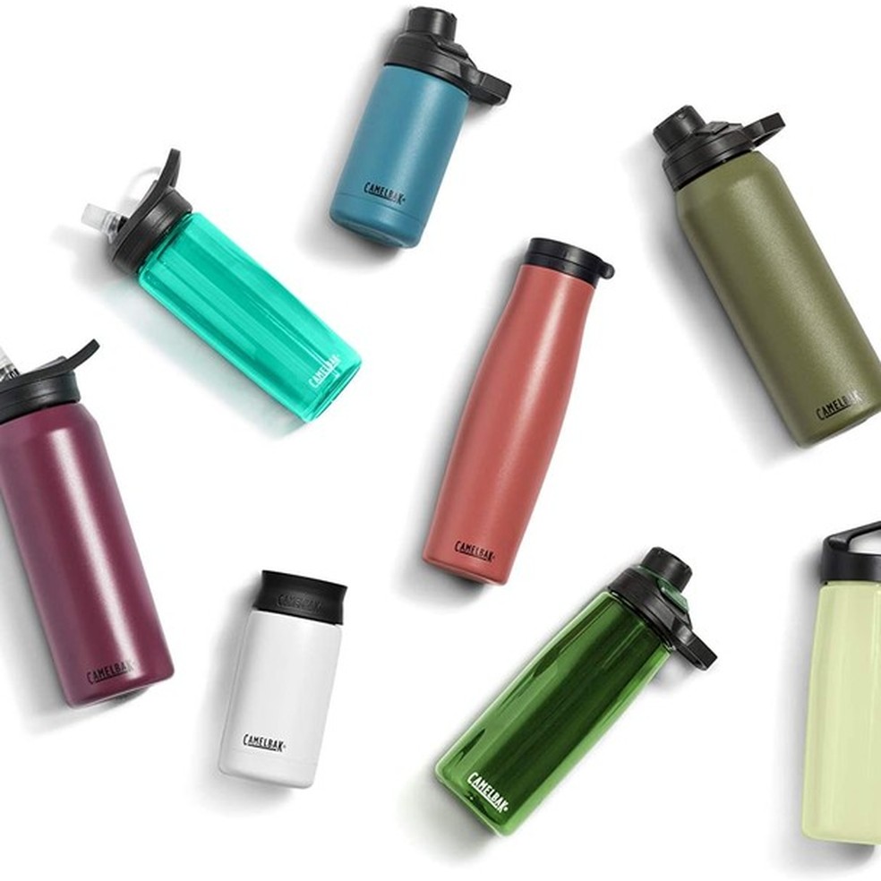 Garrafa CamelBak, disponível na Amazon (Foto: Divulgação) — Foto: Glamour
