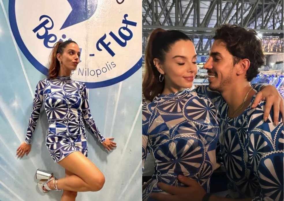 Giovanna Lancellotti e o namorado combinam look — Foto: Reprodução/Instagram
